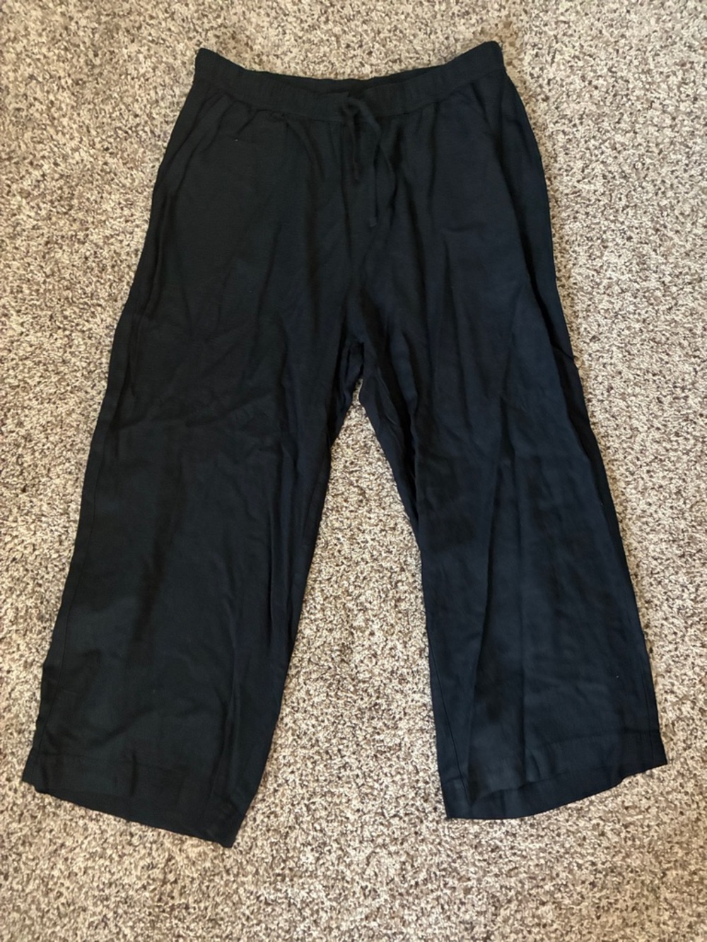 NWT Splendid linen cropped pants